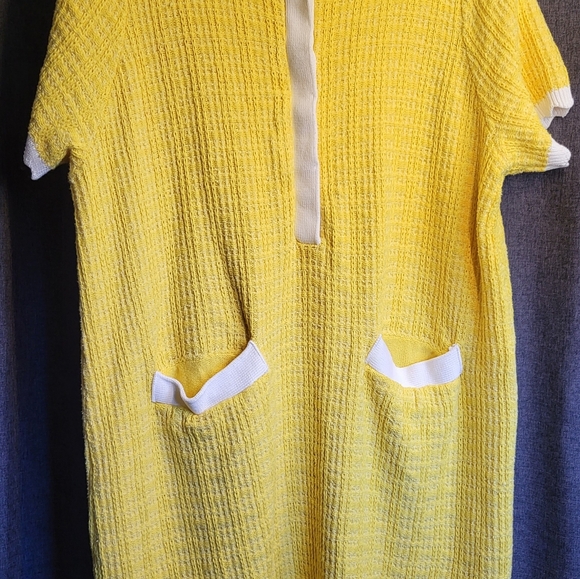 Free Assembly Yellow Knit dress size XXL - Picture 2 of 9
